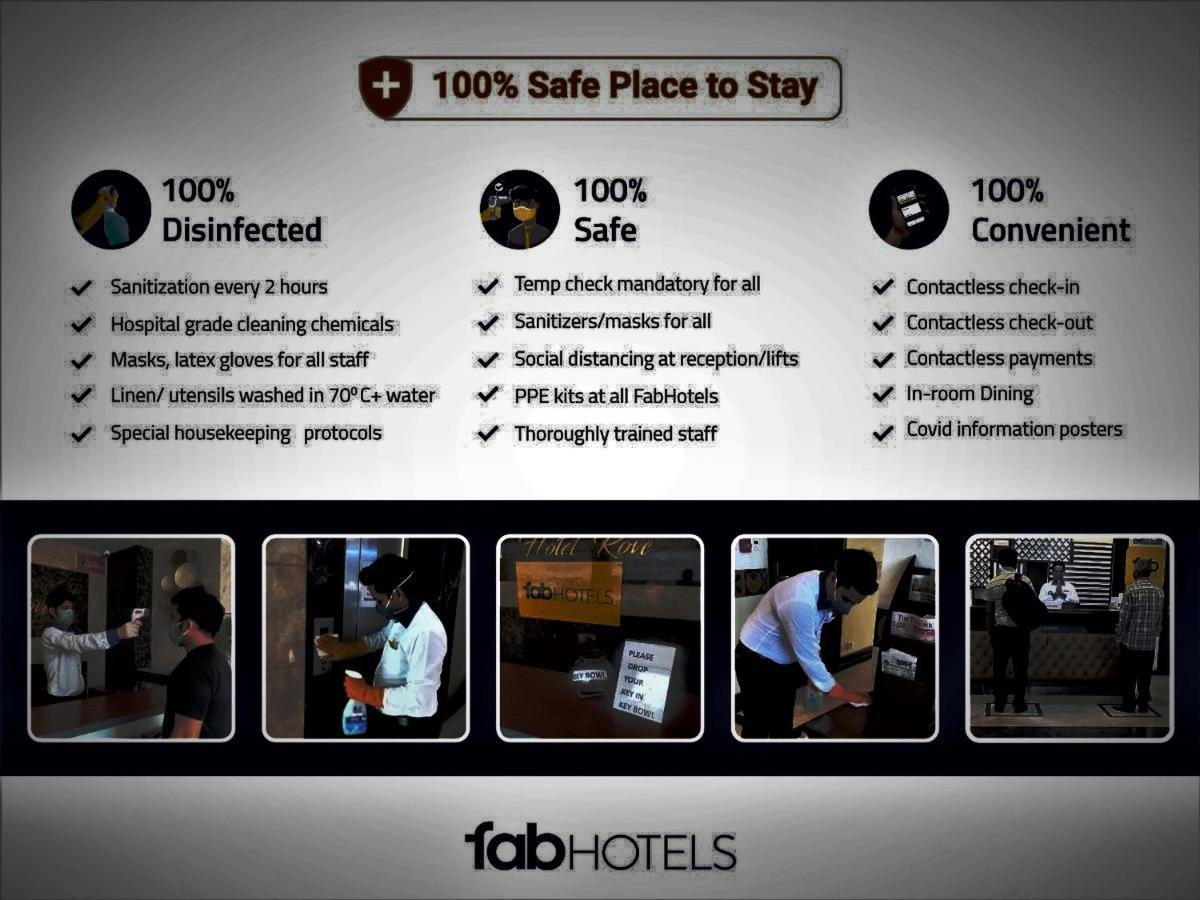 Fabhotel Rajat Crown ボーパール エクステリア 写真